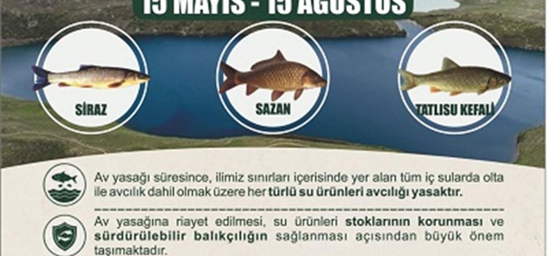 SU ÜRÜNLERİ AV YASAĞI